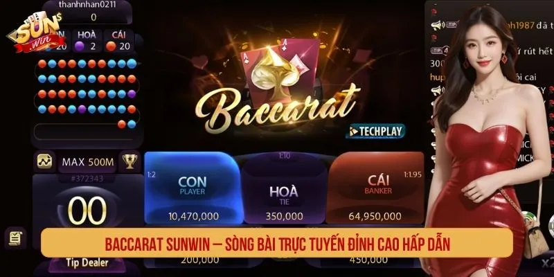 Baccarat Online SUNWIN Sòng Bài Trực Tuyến Đỉnh Cao Baccarat online
